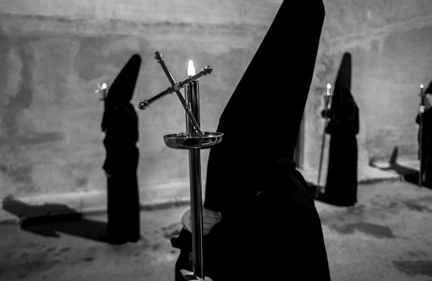 Semana Santa procession during the Easter Holy Week, Murcia - Spain. Image &copy; Michael Coyne.