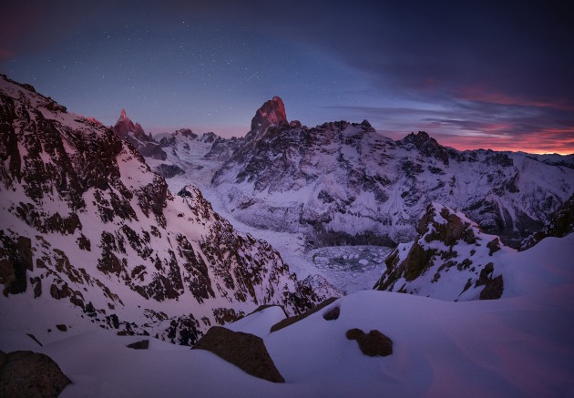 View from the Glacier. Image:Yan Zhang