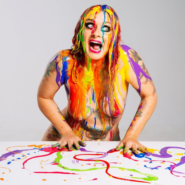 Glitta Supernova. From the series, 100 Pictures, 100 Stories by Chrissie Hall and Deb Morgan.