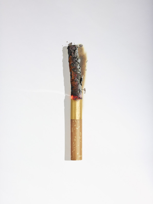Gold Cigarette. &copy; Stuart Miller