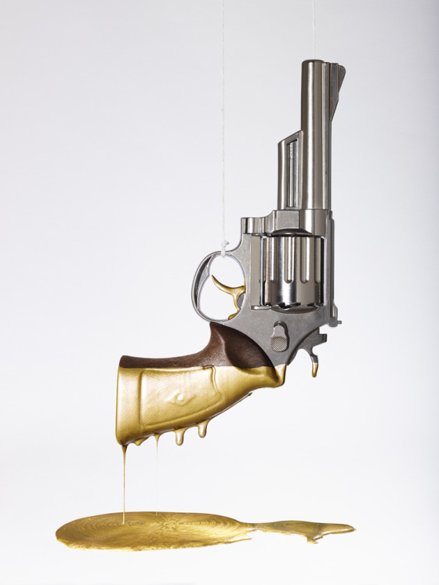 Gold Pistol. &copy; Stuart Miller