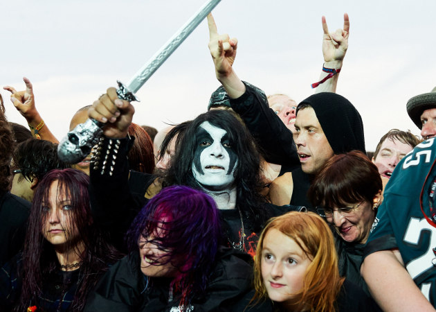 Taken at Bloodstock Festival in the UK. Nic has an affinity with sub-cultures and music.