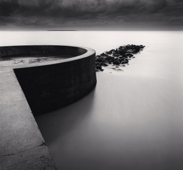 © Michael Kenna. Pier’s End, Châtelaillon-Plage, France, 2000.