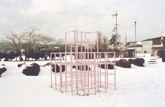 Seasonal abandonment of imaginary worlds.
‘Seasonal Abandonment of Imaginary Worlds’ is a photographic collection of aging Japanese playgrounds, captured by me, in rural Japan. The playscapes are either abandoned or empty due to seasonal snowfall, but the absence of life creates a space, ripe for the imagination. Although the playgrounds may arouse a nostalgic sensation, a more critical analysis reveals a portrait of place, and offers us a glimpse of spacetime paused. This image is an excerpt from a photography series and Photobook, of the same name. The picture (and larger project) was exhibited at Sydney Design Festival, Kinokuniya Gallery, Tokyo Art Book Fair, and Photo Fairs, Shanghai.
