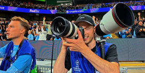 What's it like being a professional football photographer?