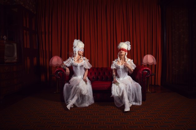 © Elisa Miller. Red Room, from The many faces of Marie.