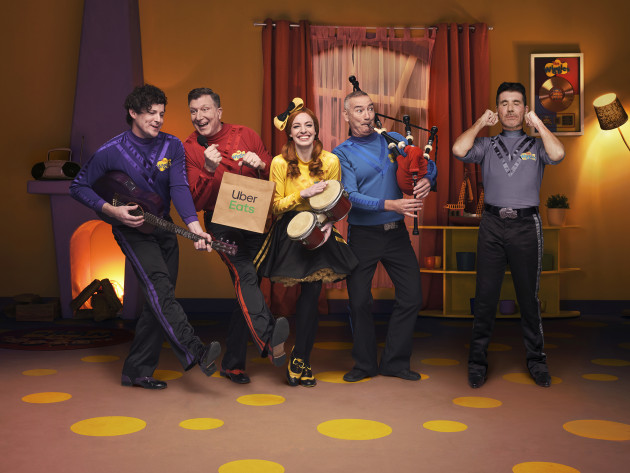 © Christopher Tovo. Shot for Uber Eats. Agency: Special Group. Retouching: Cream Electric Art. Simon Cowell photographed by Simon Emmett.