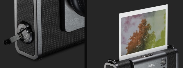Just wind the 'print crank' and out comes an instax print. Surprisingly way more satisfying than just pressing a button.Image: Fujifilm