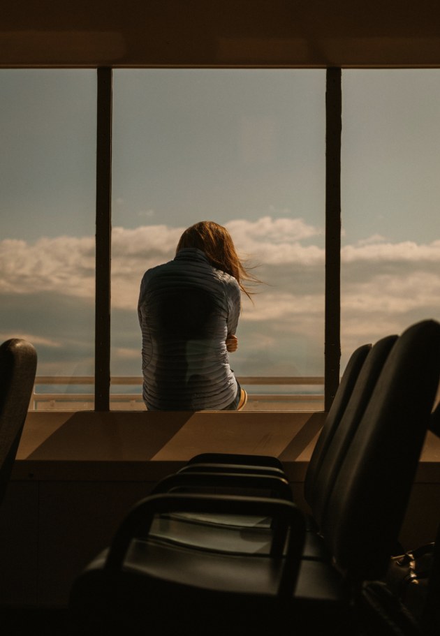 On the ferry to Vancouver island. Each time the scenery changed we were brand new all over again. Image: Francesca Donnoli